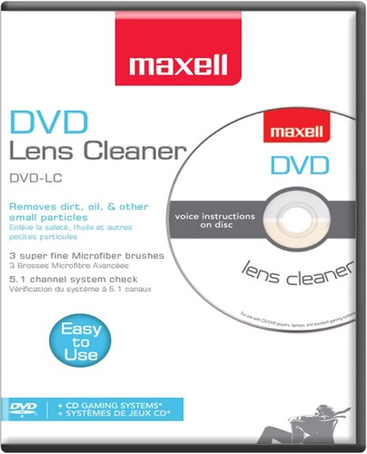 Pulitore lenti dvd - cd, per